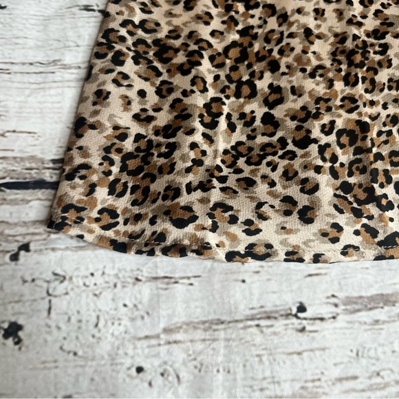 NWT Status by Chenault Leopard Print Midi Skirt Size S - Picture 8 of 10